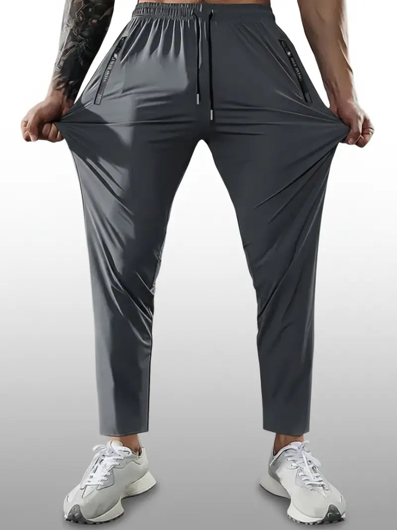 High Stretch Premium Italian Spandex Gray Trouser
