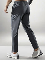 High Stretch Premium Italian Spandex Black Trouser
