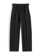 Men's Trendy Contrast Color Stripe Trousers