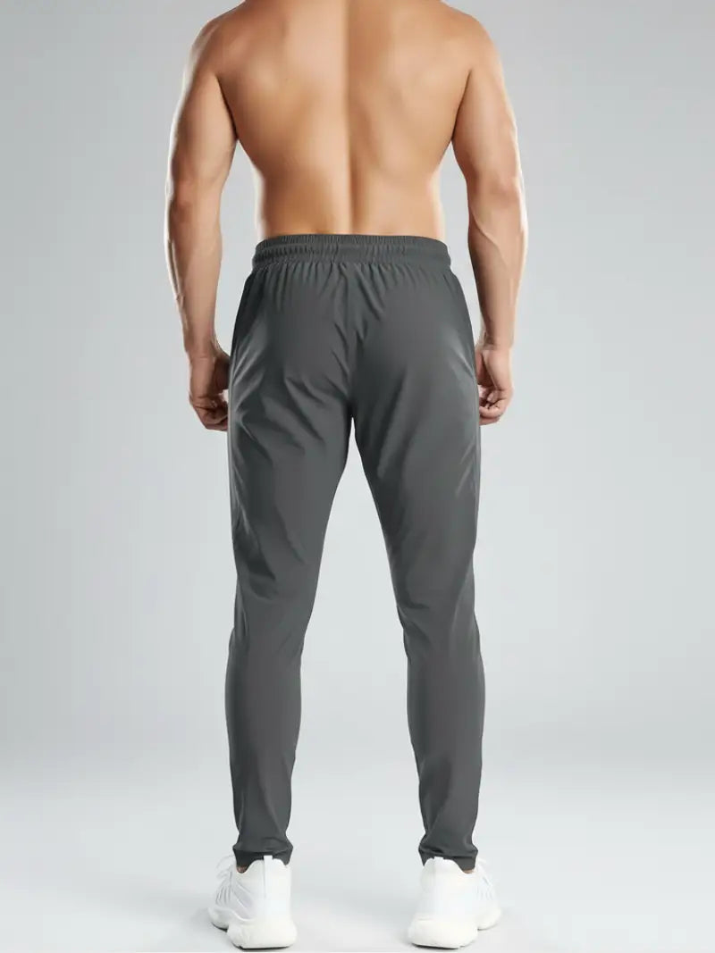 High Stretch Italian Spandex Black / Gray Trouser